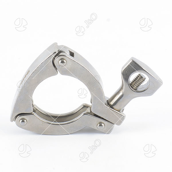 13MHH-14 Stainless Steel Sanitary Three Pieces Pipe Clamp