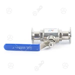 Hygienic Stainless Steel Manual Direct Way Tri Clamp Ball Valve