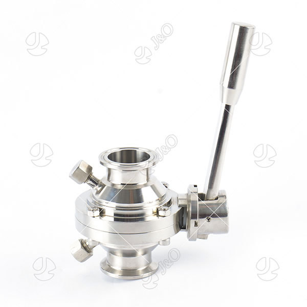 New Type Sanitary Stainless Steel Clamped Butterfly Ball Valve