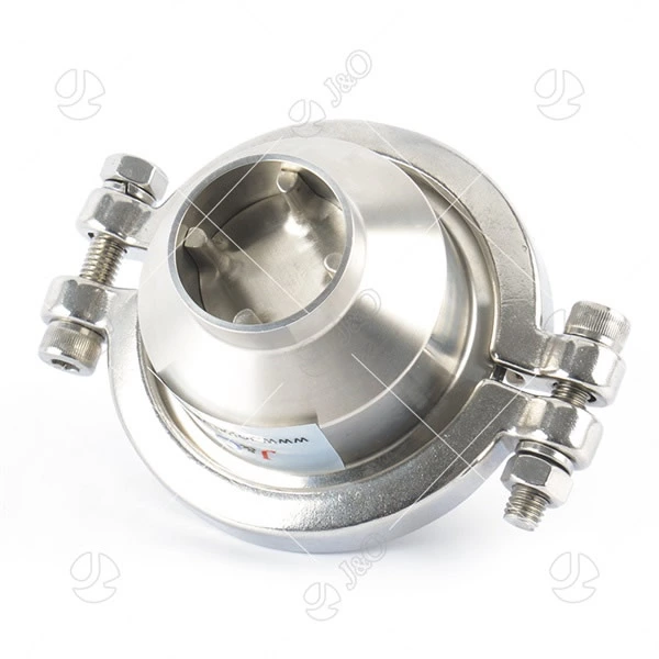 Sanitary Butt Weld Check Valve With High Pressure Clamp