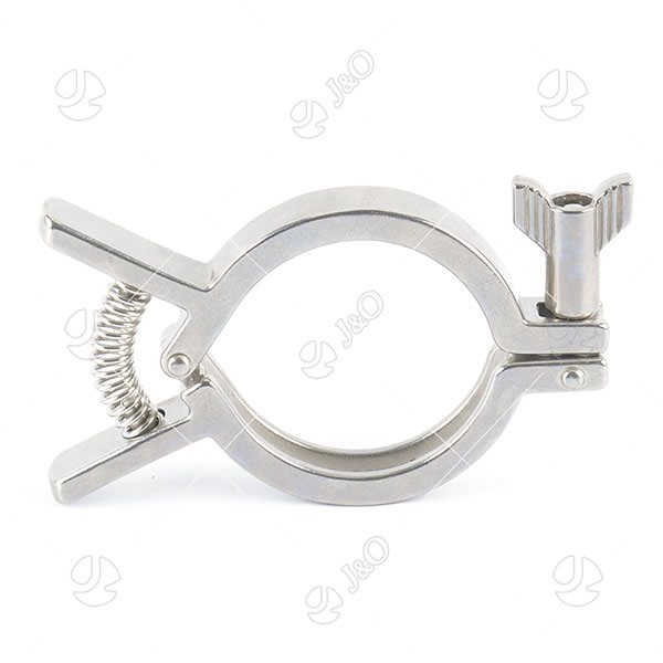 Sanitary Stainless Steel 13MHH-11 Pipe Clamp With Spring Return