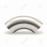Sanitary Stainless Steel 90 Degree Butt Weld Elbow