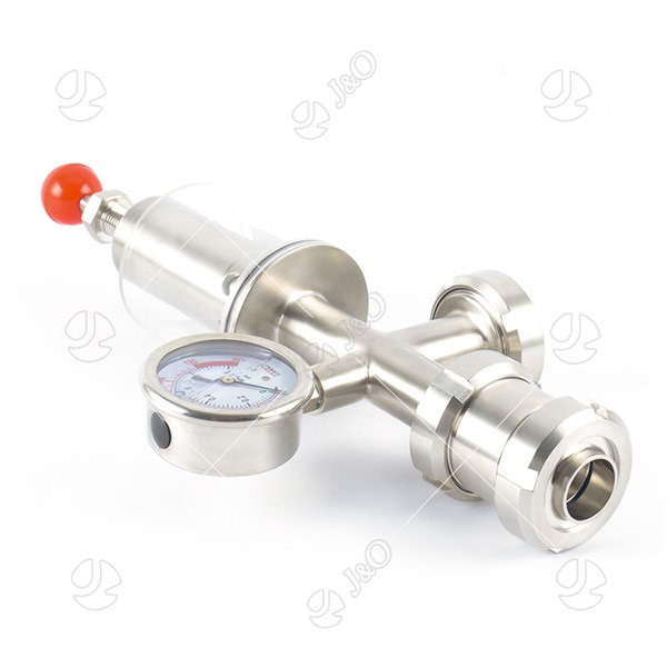 Stainless Steel Air Release Valve With Pressure Guage