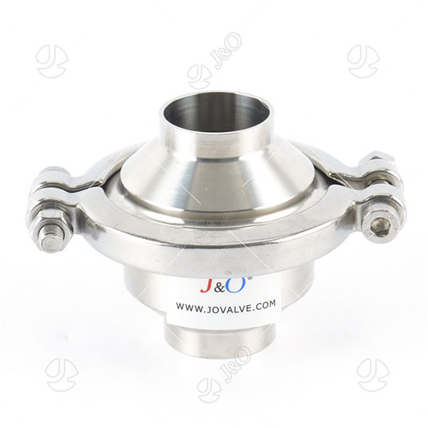 Sanitary Stainless Steel Butt Weld Welding Check Valve With High Pressure Clamp