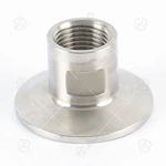 Sanitary Stainless Steel Female-Clamped Adapter