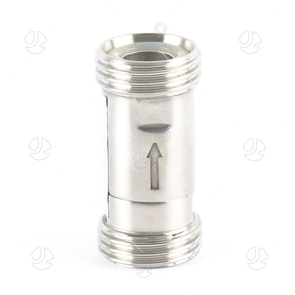 Sanitary Stainless Steel One Way Thread Check Valve