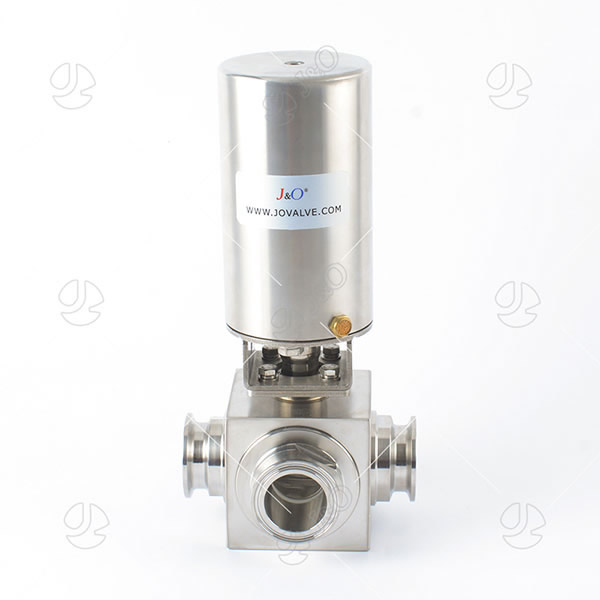 Sanitary Stainless Steel Square Tri Clamp Ball Valve