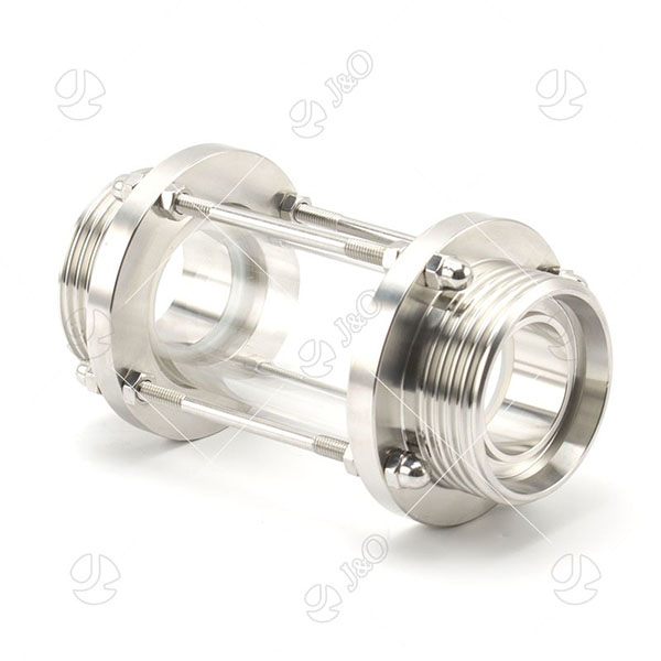 Sanitary Stainless Steel Thread Male Sight Glass