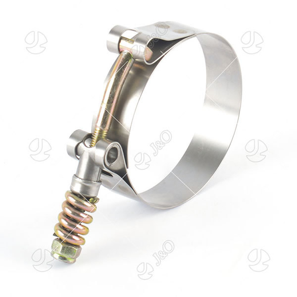 Stainless Steel Spring Loaded T Bolt Clamp