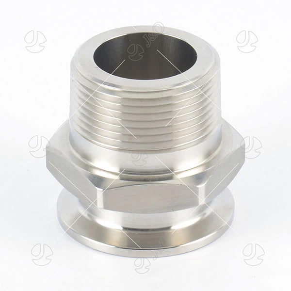 Stainless Steel Hexagon Male-Clamped Adapter