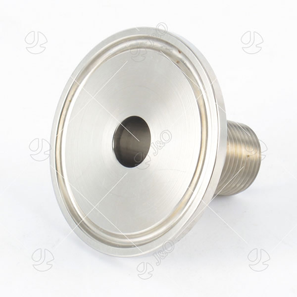 Stainless Steel Long Type Male-Clamped Adapter