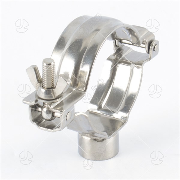 Stainless Steel Round Type TH1M Pipe Holder End