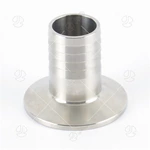 Stainless Steel Sanitary Clamped Hose Adapter