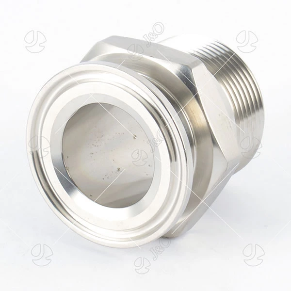 Stainless Steel Sanitary Hexagon Male-Clamped Adapter