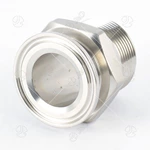 Stainless Steel Sanitary Hexagon Male-Clamped Adapter