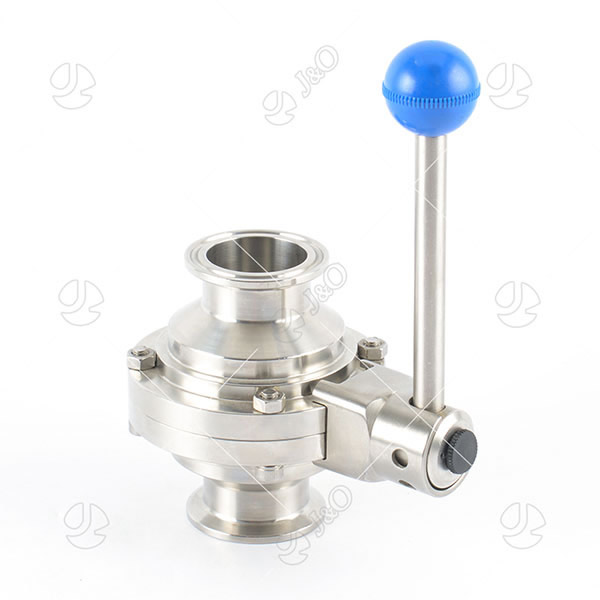 Stainless Steel Sanitary Tri Clamp Butterfly Ball Valve
