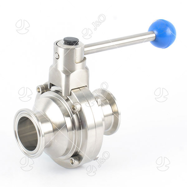 Sanitary Stainless Steel Clamped Butterfly Ball Valve