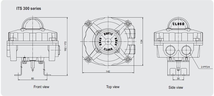 ITS300 Series Explosion Proof Position Limit Switch