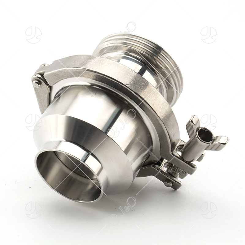 Hygineic Stainless Steel Check Valve Clamp and  Welding End