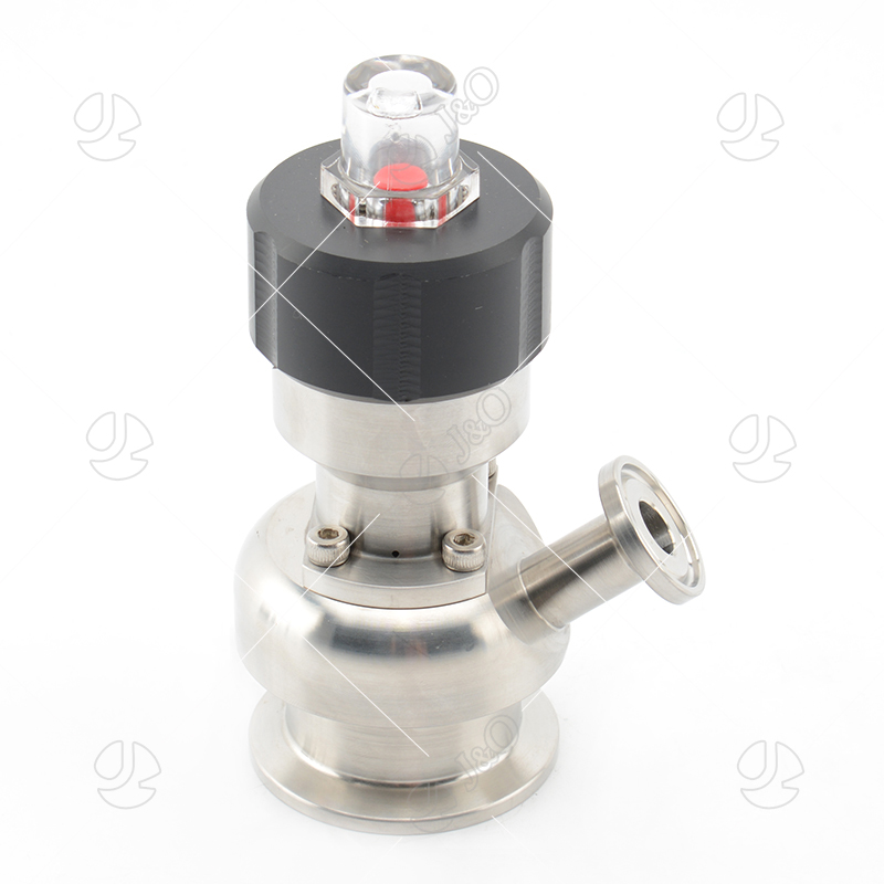Hygienic Stainless Steel Clamped Pneumatic Single Port Aseptic Sampling Valve