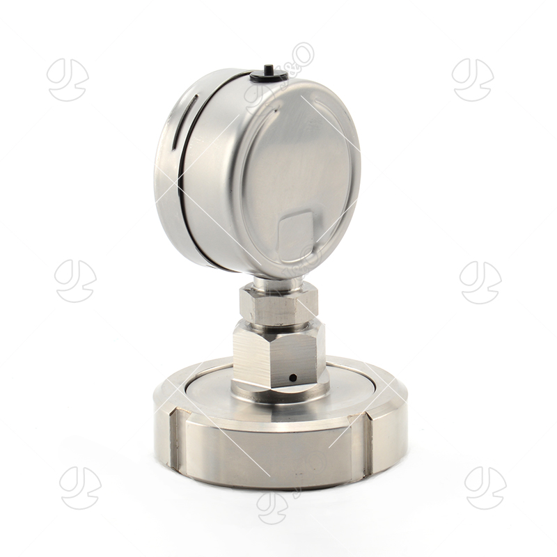 Sanitary Stainless Steel SMS Connection Pressure Gauge