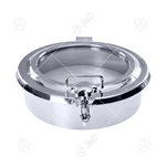 Hygienic Stainless Steel Round Manhole Cover With Sight Glass