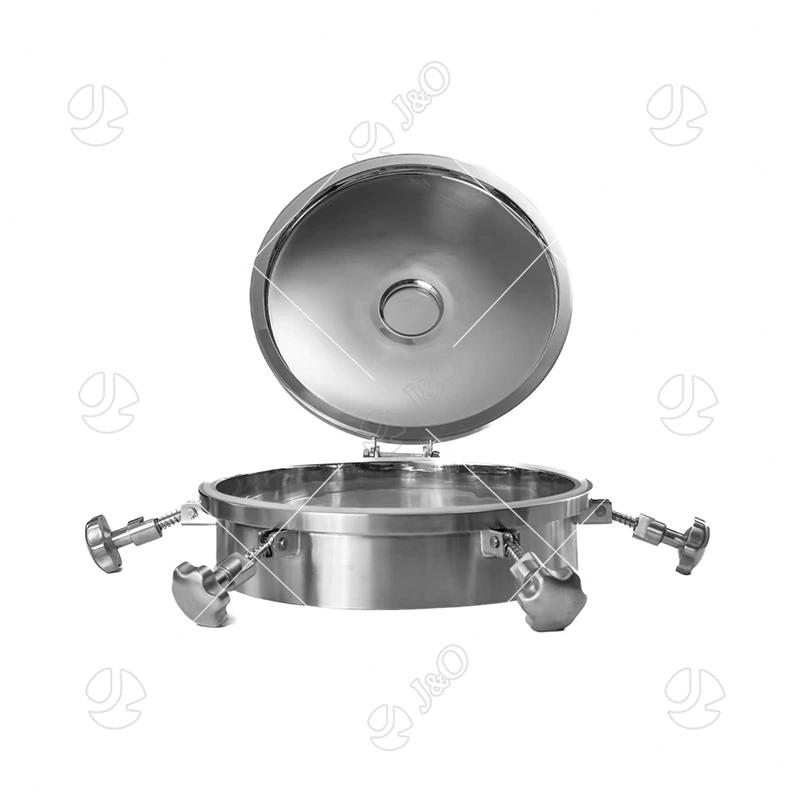 Hygienic Stainless Steel Round Pressure Manhole Cover