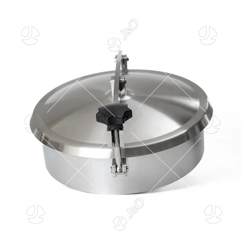 Stainless Steel Round Manway Cover Without Pressure