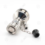 Hygienic Stainless Steel Aseptic Sampling Valve With Single Port