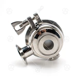 Aseptic Stainless Steel Manual Shut Off Valve