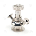 Aseptic Stainless Steel Manual Sampling Valve With Indicator