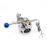 Sanitary Stainless Steel Manual Butterfly Valve With Position Sensor