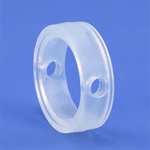 White Silicone Seal For Sanitary Stainless Steel Butterfly Valve