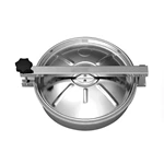 Sanitary Stainless Steel Round Manhole Cover Without Pressure