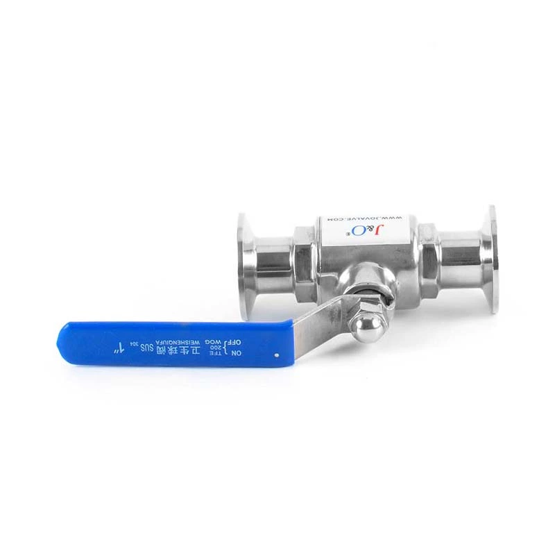 Sanitary Stainless Steel Clamped Ball Valve