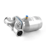 Stainless Steel Hygienic Forged Pneumatic Clamp Diaphragm Valve