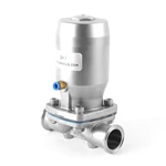 Stainless Steel Hygienic Forged Pneumatic Clamp Diaphragm Valve