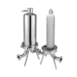 Sanitary Stainless Steel Cartridge Housing Micro Wine Filter