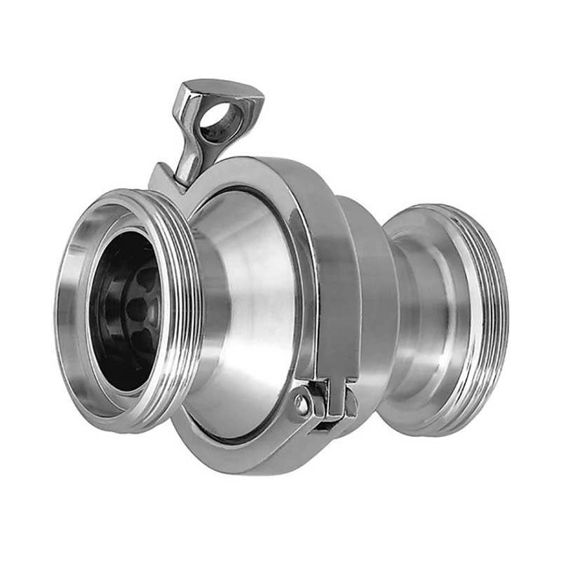 Sanitary Stainless Steel Thread Male Check Valve