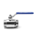 Sanitary Stainless Steel Food Male-Male Thread Ball Valve