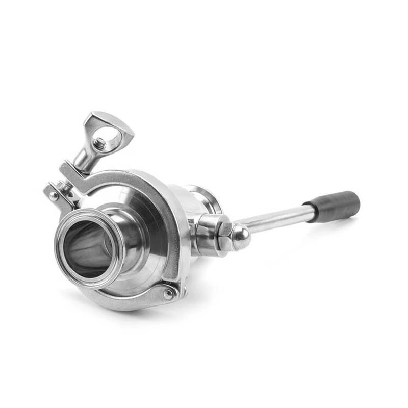 Saniary Stainless Steel Hygienic Non-Retention Clamped Type Ball Valve