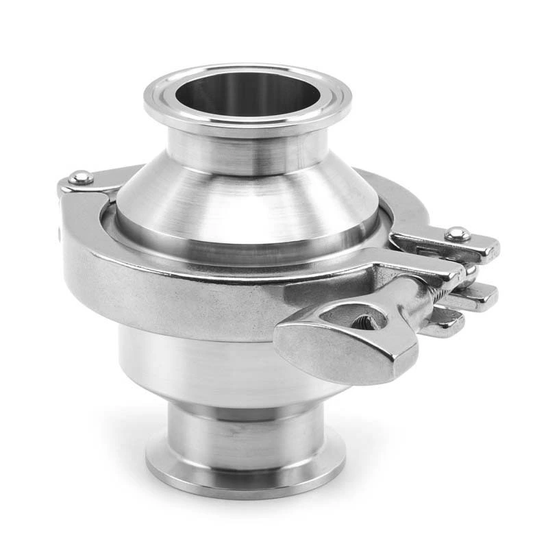 Sanitary Stainless Steel Clamped Check Valve With PTFE Seal