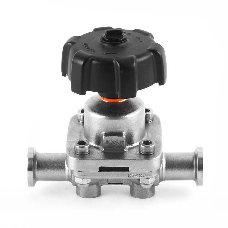 Sanitary Stainless Steel Clamped Diaphragm Valve