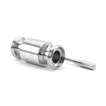 Sanitary Food Stainless Steel Male-Male Thread Ball Valve