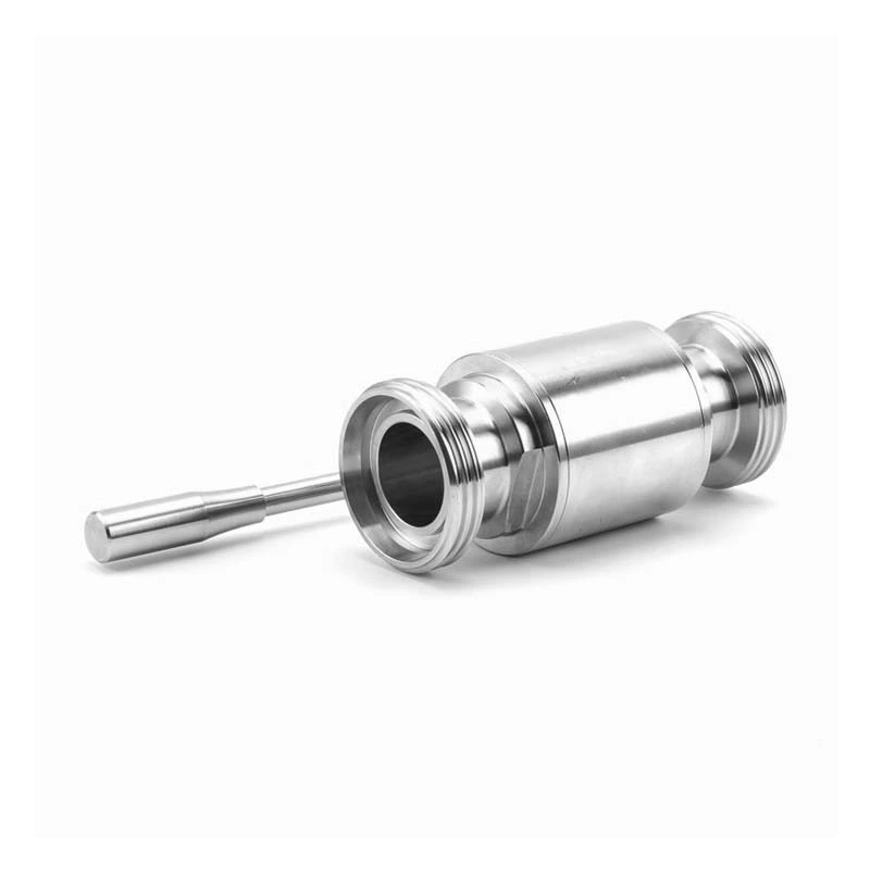 Sanitary Food Stainless Steel Male-Male Thread Ball Valve