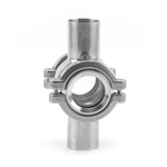 Sanitary Stainless Steel Cross Sight Glass