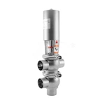 Pneumatic Sanitary Stainless Steel  TL Type Welding Reversing Valve