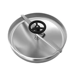 Stainless Steel Sanitary Round Manhole Cover Without Pressure