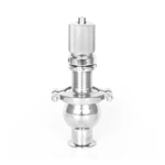 Sanitary Stainless Steel Clamp Relief Safety Valve