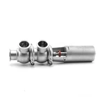 Sanitary Stainless Steel Pneumatic Clamp Divert Valve